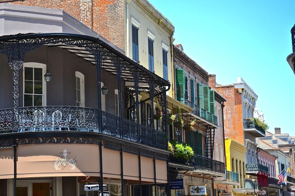 New Orleans French quarter